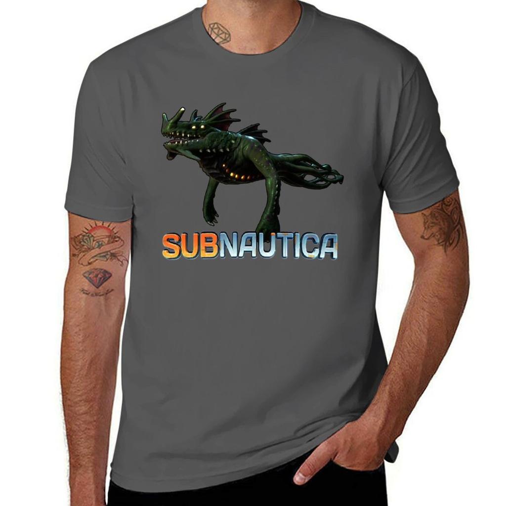 Subnautica Sea Dragon Leviathan Tshirt Plus Size Comfort Fit Tee
