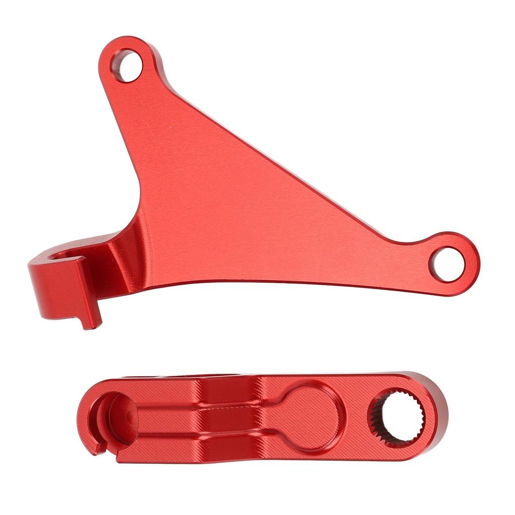 Clutch Arm Extension Lever Bracket for MT-07 2018-2022 Aluminum Alloy Clutch Arm Lever Bracket for Tenere 700 XTZ700 2019-2024 (Red)