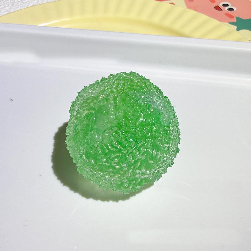 Handmade Icesand Crunchy Pinch Squeeze Ball Slow Rebound Soft Decompression Office Home Decor Anxiety Relief Children Adult Gift
