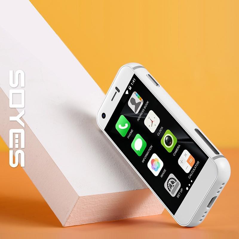Soyes 7S Маленький смартфон 2,5 дюйма Android 9.0 MTK6580 RAM 2 ГБ ROM 16 ГБ Две SIM-карты 5-мегапиксельная камера 600 мАч Аккумулятор 3G мобильный телефон