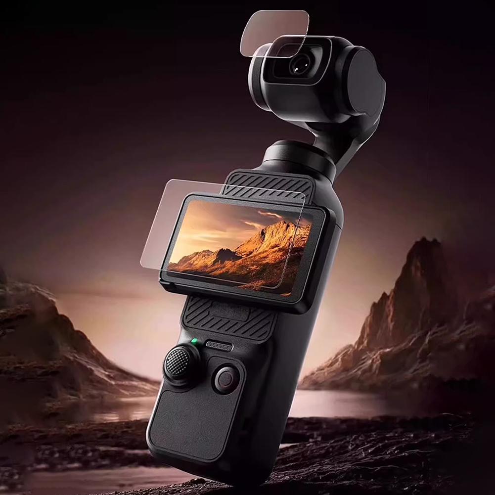 Для DJI Pocket4 Высококачественная Закаленная Пленка AR Антибликовый Экран Камера-Стабилизатор Пленка Крепление Аксессуары