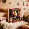 Набор «Книжный уголок на Рождество для взрослых», 3D деревянный пазл «Коттедж», Рождественские книги, Изысканные украшения для книжной полки на любой случай