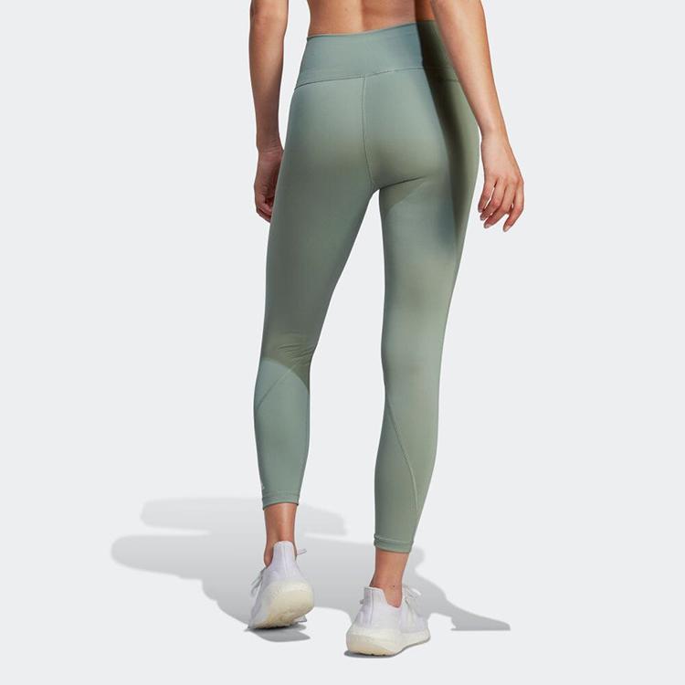 adidas Спортивные брюки женские зеленые HR9604