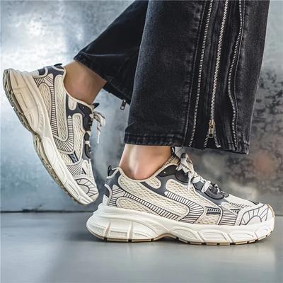 Удобные повседневные кроссовки, модные дышащие сетчатые кроссовки для ходьбы на платформе, легкие повседневные спортивные кроссовки для бега