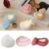 DIY Crystal Dropping Resin Gypsum Love Storage Can Aromatherapy Candle Cup Candle Stand Silicone Mold
