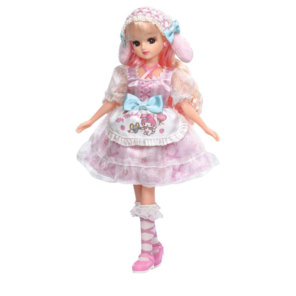 Takara Tomy Licca-chan Doll LD-28 Lovely My Melody Licca-chan Dress-up Pretend Play Toy (Ages 3 and up)