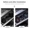 For Volvo XC90 XC60 V50 S60 V70 V60 V40 S90 olestar AWD XC40 S 2PCS Car Coasters Water Cup Slots Non-Slip Mat Waterproof Cup Pad