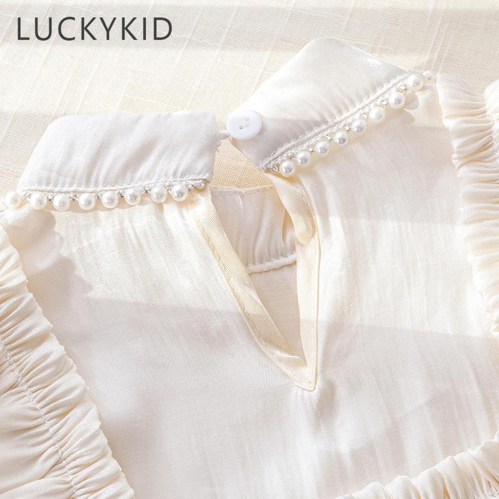 Хлопковые белые блузки для маленьких девочек, рубашки на весну и осень, детские рубашки с длинными рукавами в корейском стиле, топы принцессы для девочек