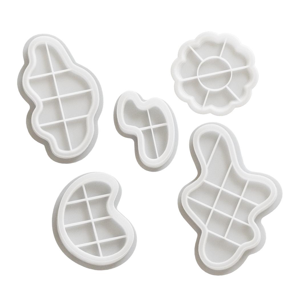 Сделай сам форма из смолы, форма для цемента и гипса, неправильной формы, форма для подноса, тарелка и блюдо для хранения, журнальный столик, силиконовая форма