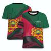 Morocco Flag National Emblem 3D Print T-shirt Men O-Neck Short Sleeve T Shirts Oversized Summer Streetwear Kids Casual Tees Tops