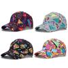 Hat Children Korean Style Trendy Versatile Baseball Hat Summer Sunshade and Sunscreen Duck Tongue Hat Male Hip Hop Street Graffiti Sun Hat