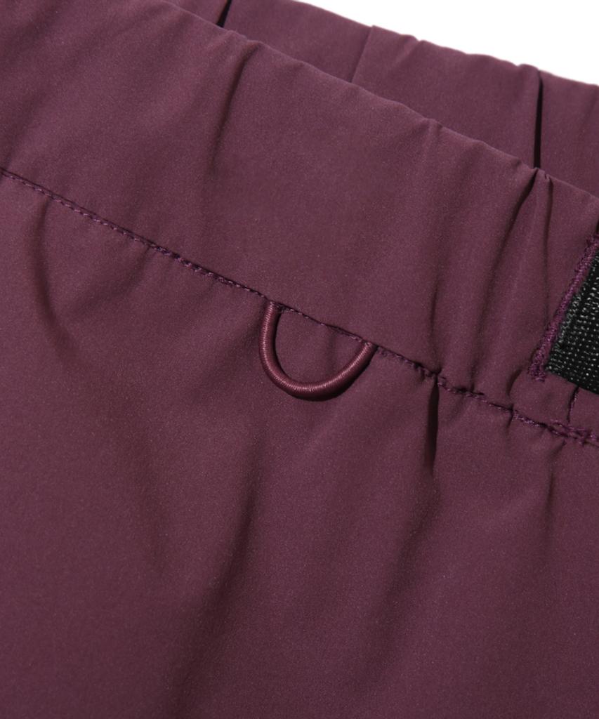 TRILLION Utility Belt Multi Knee Tuck Cargo Wide Pants_Magenta