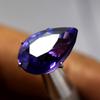 9.50 Ct Natural PURPLE Tanzanite Rare PEAR Shape CERTIFIED Loose Gemstone