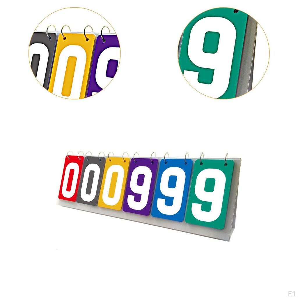 Табло для подсчета очков, 6-значное табло для подсчета очков, флиппер, флип-кипер для PE