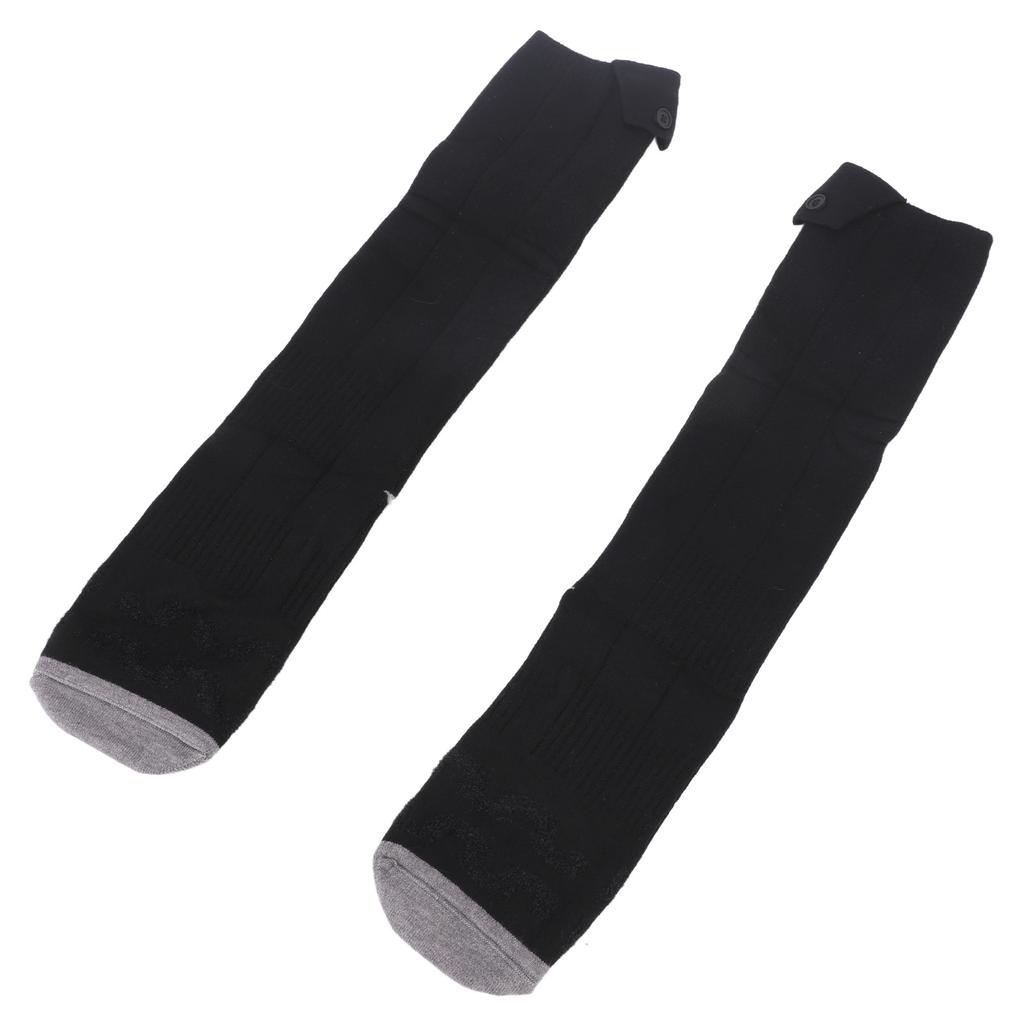 1 пара носков с подогревом для мужчин и женщин, электрические носки, грелка для ног, толстые носки для езды, мотоцикла, сноубординга, термоноски