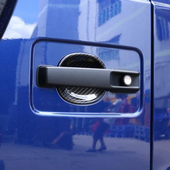 For Benz G-Class W463 -23 ABS Carbon Exterior Door Handle Bowl Cover Trim