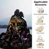 1pc World of Warcraft: A Magical Home Decor Gift, Cozy Flannel Blanket for Bedroom, Living Room, Travel, Camping, Car, Beach, Office Naps, Perfect as
