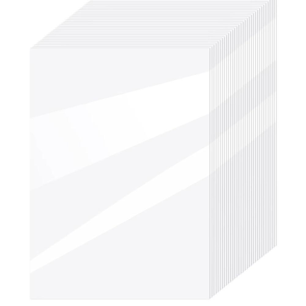 5Pcs Waterproof Holographic Sticker Paper A4 Vinyl Sticker New Laminating Sheets  Sticker Making