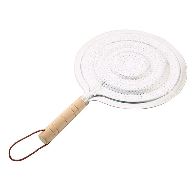 Многофункциональное кольцо-рассеиватель тепла с деревянной ручкой — изоляционная прокладка для сковороды, сковороды, кофейника