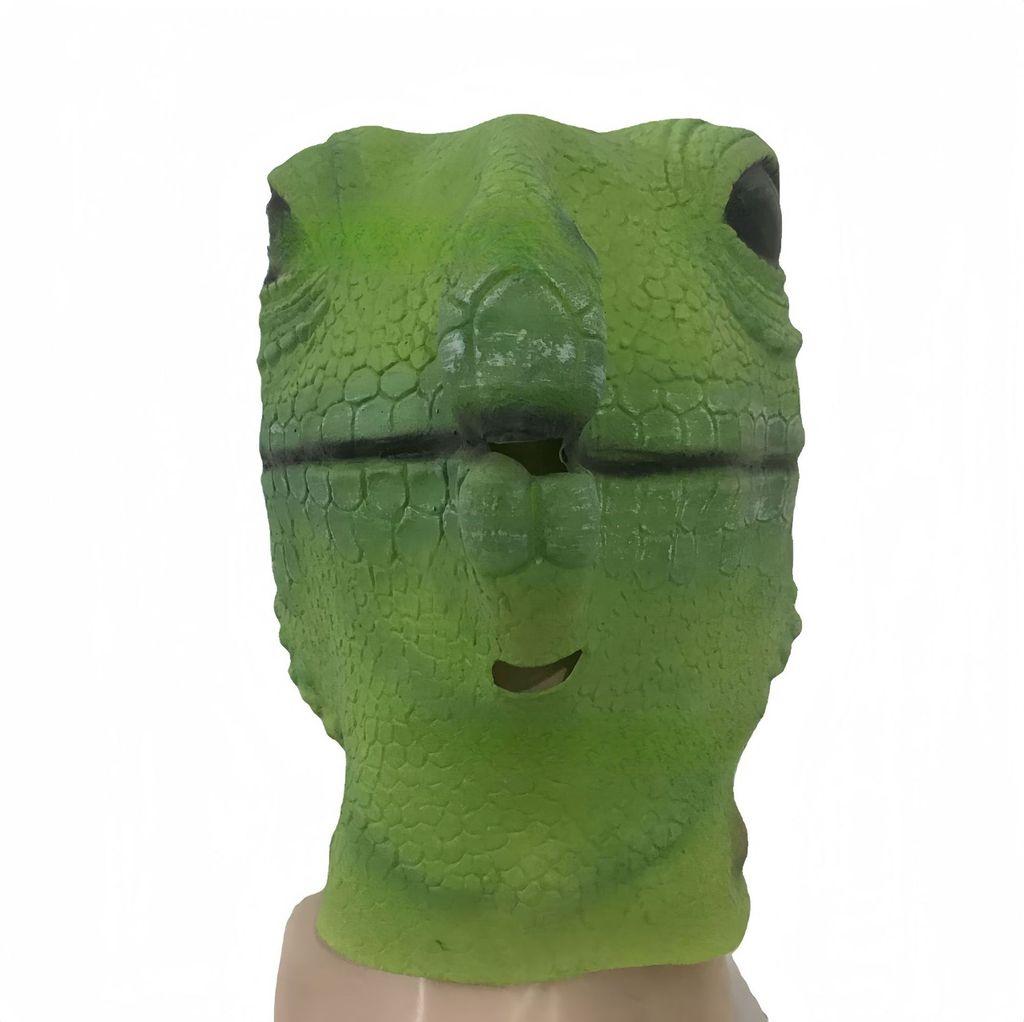 Funny Snake Head Mask With Latex Material For Costume Parties And Festivals
