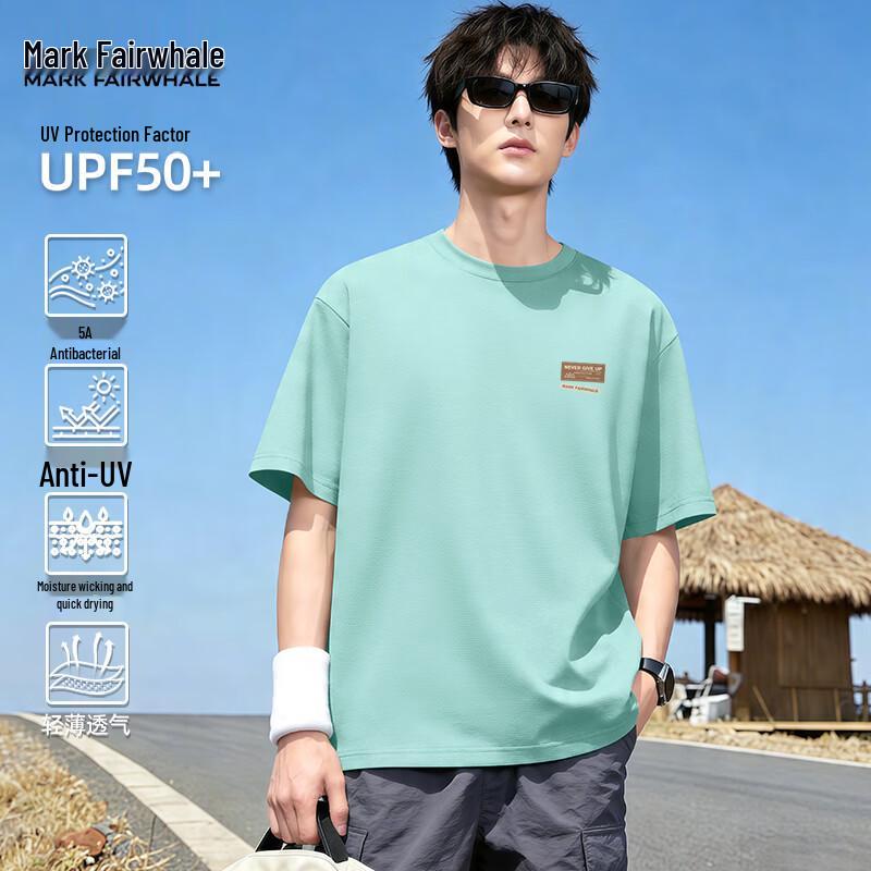 Mark Fairwhale Men's Quick-Dry Sun Protection Round Neck T-Shirt