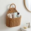 Легкий Прочный Плетеный Ивовый Настенный Подвесной Горшок-Корзина Для Домашних Садов Декора