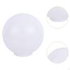 Lamp Post Globe Ball Lampshade Decorative White Easy To Install Lighting Fixture Parts for Ceiling