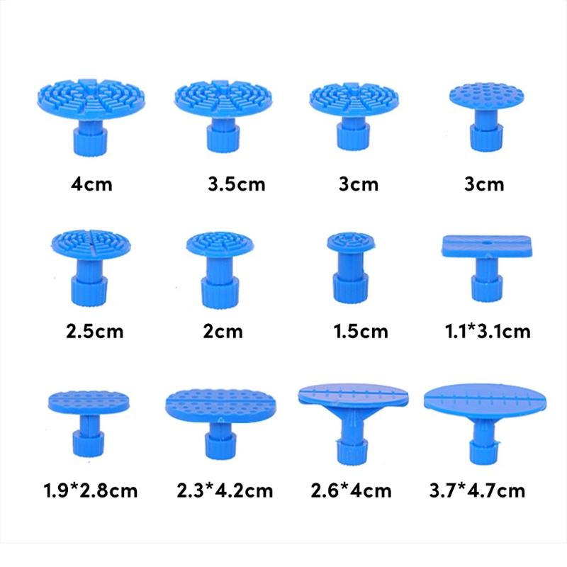 Кузов автомобиля из листового металла, без покраски, вмятина, пластиковый съемник, набор инструментов для ремонта авто, инструменты для ремонта, несколько размеров, набор присосок