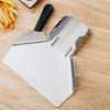 French Fries Shovel Stainless Steel Popcorn Packaging Shovel Ergonomic Handle Special Hamburger Shovel Large Capacity Baking Tool
