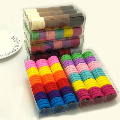 Детская резинка для волос, аксессуары для волос, 66 шт., коробка, милые конфеты, эластичная резинка для волос, веревка для волос для девочек