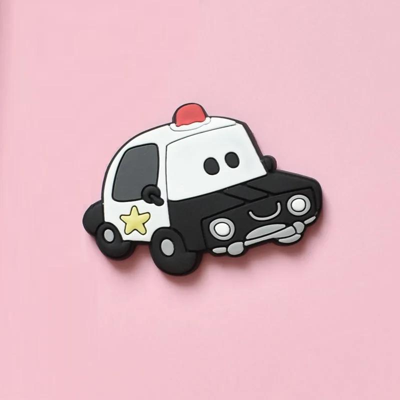 27 шт./компл. мультяшные магниты на холодильник с изображением машин и самолетов из ПВХ для раннего развития малышей, милые магнитные магниты для декора холодильника