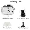 OKFUN Водонепроницаемый корпус для DJI Action 5 Защита для дайвинга Подводный чехол для дайвинга Защитная оболочка с кронштейном osmo action 5 3 Аксессуары