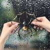 Креативная имитация паутины, балконное стекло, украшение дома, электростатические наклейки на окна