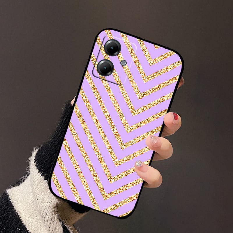 Для Motorola Moto G14 4G G75 G35 G55 G85 5G Чехол Модный Мягкий Силиконовый Задняя Крышка Телефона Черный Ударопрочный Защитный Fundas Coque