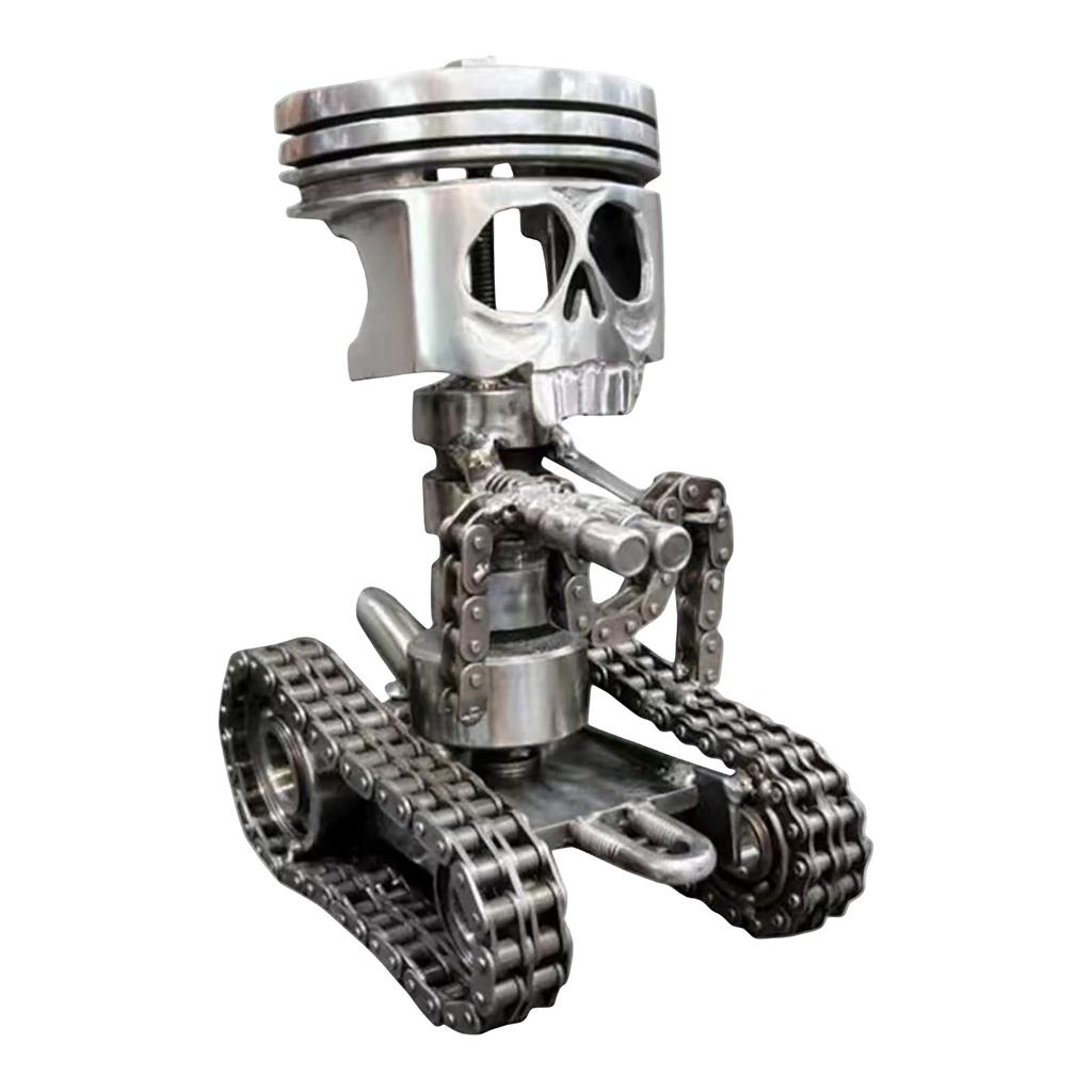 Поршневая скульптура для лица, украшение из смолы в виде шестерни, украшение для дома для автолюбителей