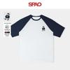 Унисекс хлопковая футболка с коротким рукавом SPAO
