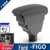 Ford Figo Center Console Armrest Storage Box - Car Accessories