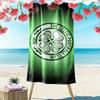 Celtic Football Team Logo Print Beach Towel, Large Soft Quick Dry Towel for Beach Camping Swimming