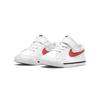 Nike Кроссовки Court Legacy TD White University Red Baby черные DA5382-105