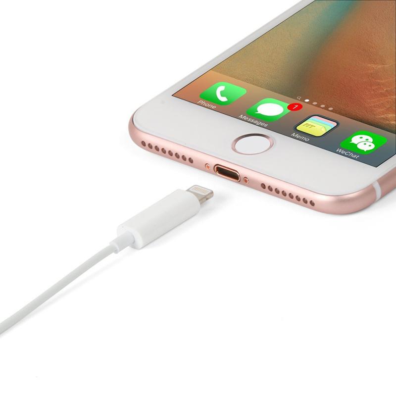 LANLE 2-в-1 Кабель-адаптер для наушников Портативный аудиоразъемный кабель с защитой от помех, совместимый для