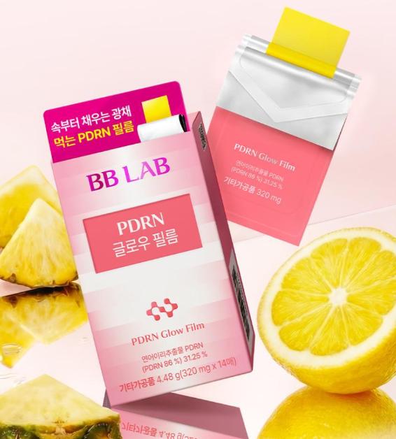 BBLAB PDRN Glow Film 14 Саше – Ежедневная добавка для внутренней красоты для сияющей кожи