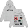 Alvaro Diaz Omakase Album 2026 Tour Merch Hoodie Men Women Oversized Pullover Long Sleeves Loose Cozy and Versatile