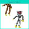 Huggy Wuggy Poppy Playtime Tiger Print Plush Doll Horror Game Peripheral For Kids