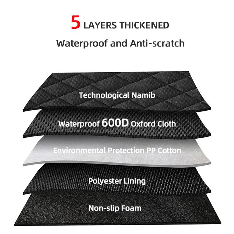 Чехол для сиденья автомобиля для собак, водонепроницаемый чехол для переноски собак, гамак для путешествий с питомцами, защитный коврик для заднего сиденья автомобиля, защитная подкладка для переноски собак