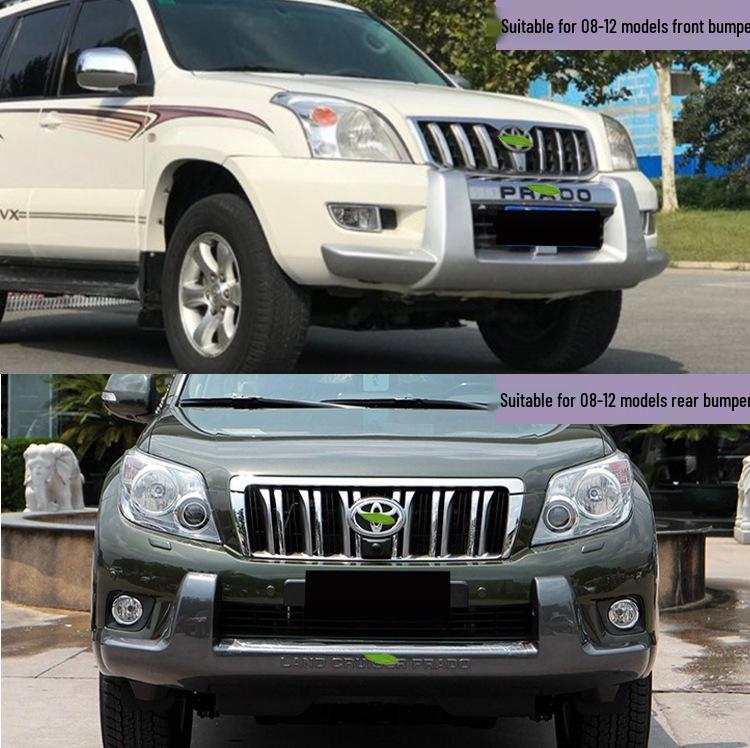 Compatible Toyota Prado Front Bumper for 2003-2013 Models, 2700 and 4000 Series.