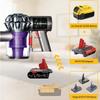 3-в-1 Адаптер-переходник DW20V6V7V8 для аккумулятора DeWalt 20V, конвертирующий его для пылесоса Dyson V6/V7/V8, с зажимными клипсами для пылесоса