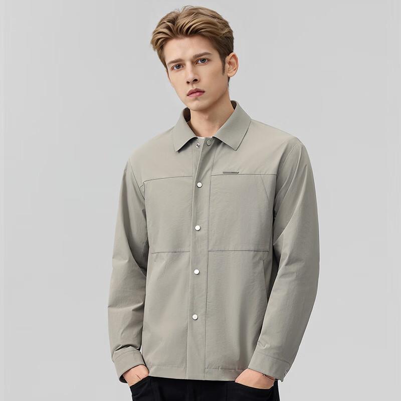 Men's Casual Button Lapel Jacket
