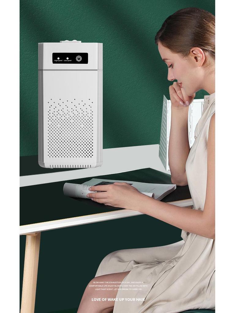 Mini UV Air Purifier: Negative Ion Sterilization & Formaldehyde Removal