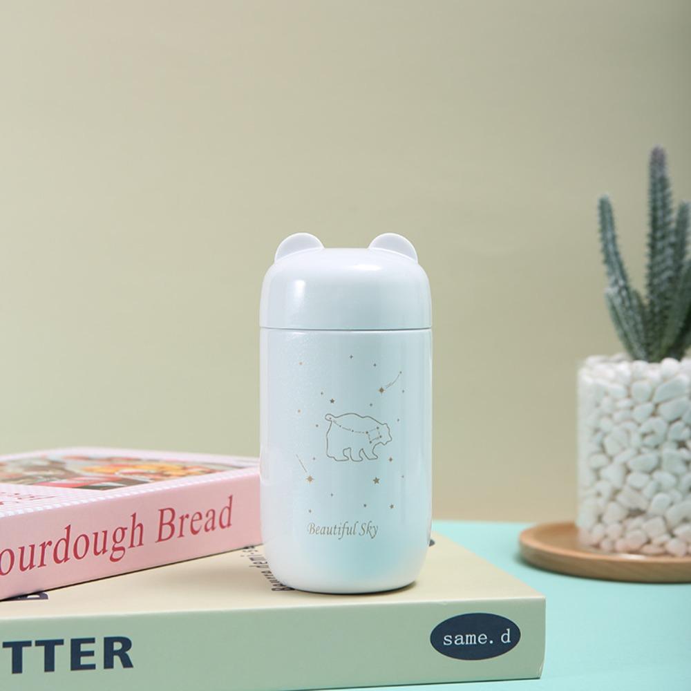 Small Capacity Vacuum Flask 304 Stainless Steel Thermal Mug Cute Coffee Mug  Friend