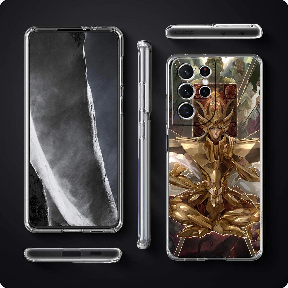 Чехол для телефона Saint Seiya Virgo Shaka для Samsung Galaxy S22 5G S20 Ultra S21 FE 5G S10E S9 S8 S10 Plus Note 20 10, мягкий прозрачный чехол
